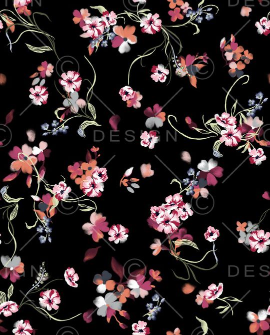 复古印花华亿平台图片