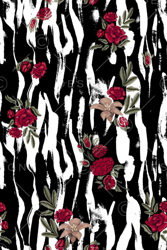 几何印花华亿平台图片