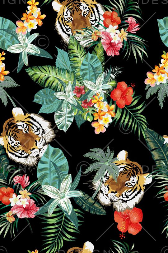 老虎印花华亿平台图片