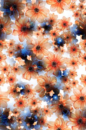 绿植树叶印花华亿平台图片