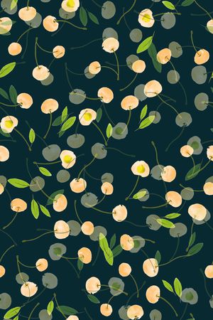 绿植树叶印花华亿平台图片