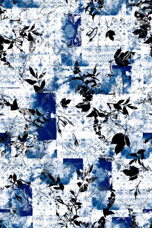 绿植树叶印花华亿平台图片