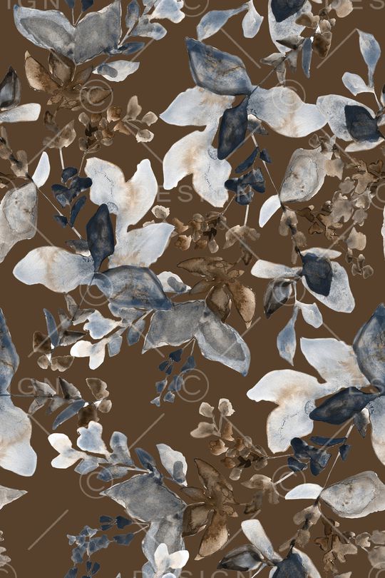 绿植树叶印花华亿平台图片