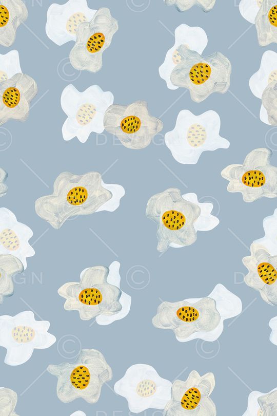 清爽底花卉印花华亿平台图片