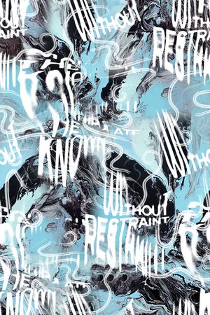 文字印花华亿平台图片