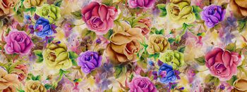 色彩斑斓印花华亿平台图片