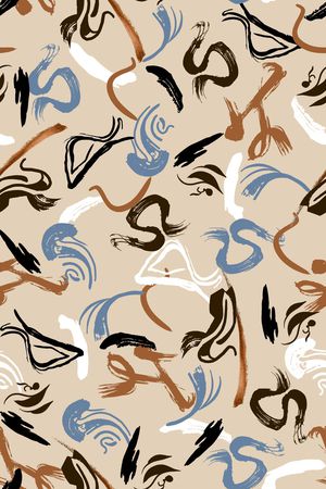 线条印花华亿平台图片