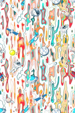 几何印花华亿平台图片