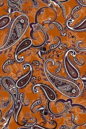 佩斯利印花华亿平台图片