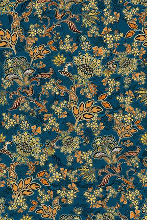 佩斯利印花华亿平台图片