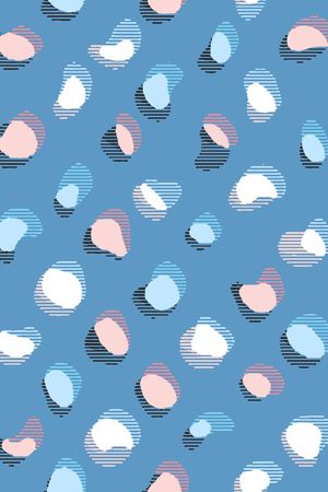 几何印花华亿平台图片