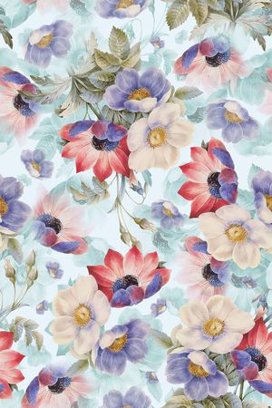 水彩印花华亿平台图片