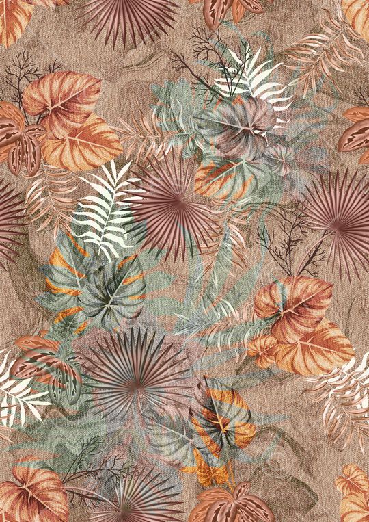 热带华亿平台印花华亿平台图片