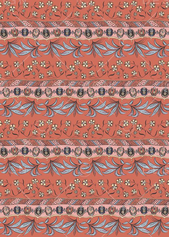 民族风印花华亿平台图片