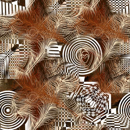 几何印花华亿平台图片