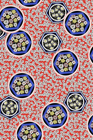 几何印花华亿平台图片