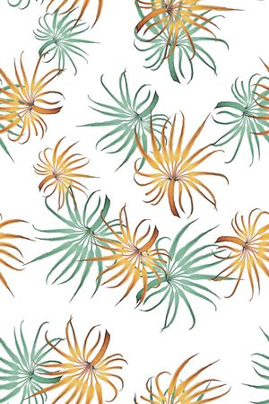 绿植树叶印花华亿平台图片