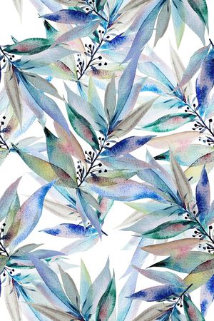 绿植树叶印花华亿平台图片