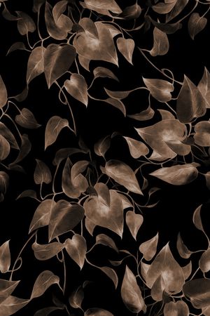 绿植树叶印花华亿平台图片