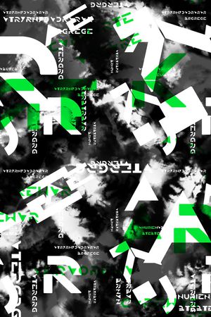 字母印花华亿平台图片