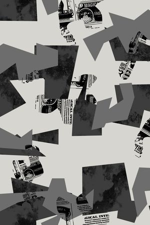 几何印花华亿平台图片