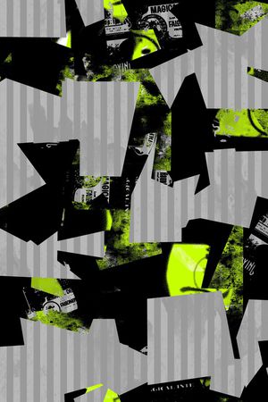 几何印花华亿平台图片