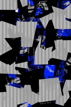 几何印花华亿平台图片