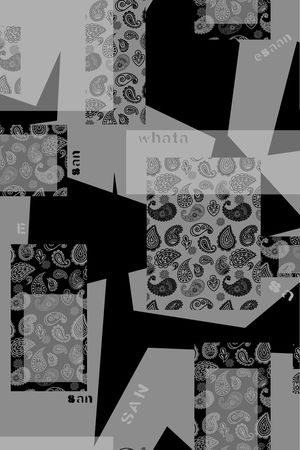 几何印花华亿平台图片