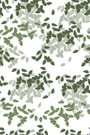 绿植树叶印花华亿平台图片