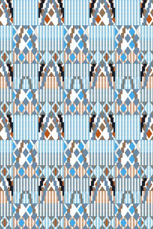 格子印花华亿平台图片