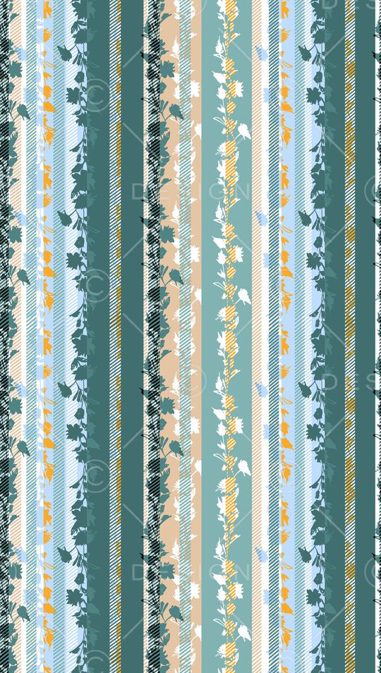 绿植树叶印花华亿平台图片