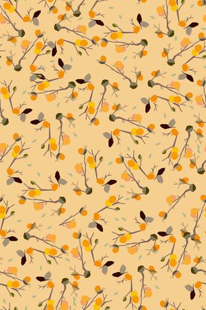 绿植树叶印花华亿平台图片