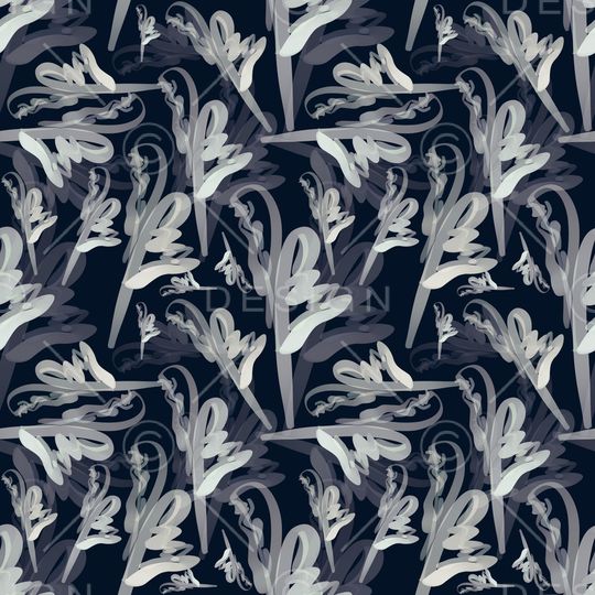 抽象花卉印花华亿平台图片