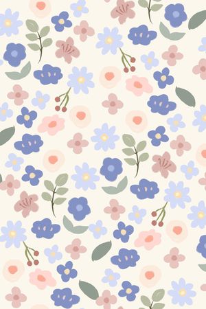 彩底花卉印花华亿平台图片