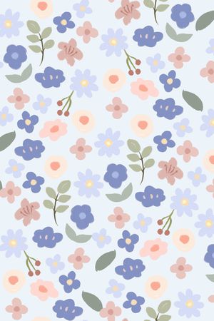 彩底花卉印花华亿平台图片