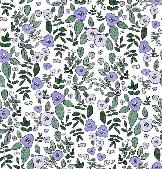 彩底花卉印花华亿平台图片