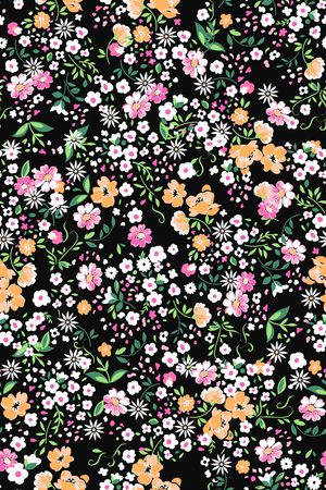 连衣裙印花华亿平台图片