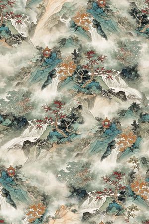 香云纱印花华亿平台图片