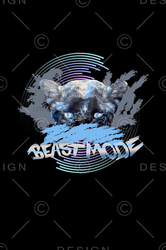 动物头印花华亿平台图片