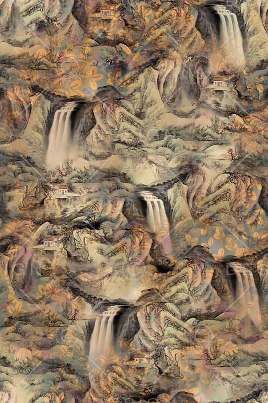 香云纱印花华亿平台图片