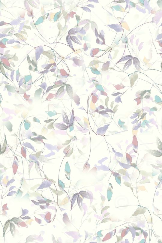 绿植树叶印花华亿平台图片