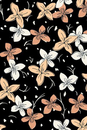 连衣裙印花华亿平台图片