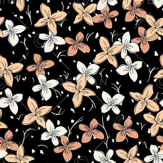 连衣裙印花华亿平台图片