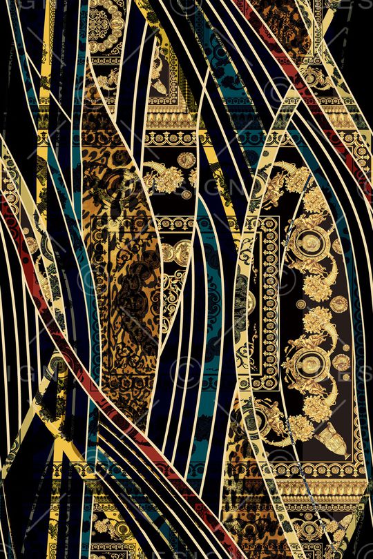 宫廷风印花华亿平台图片