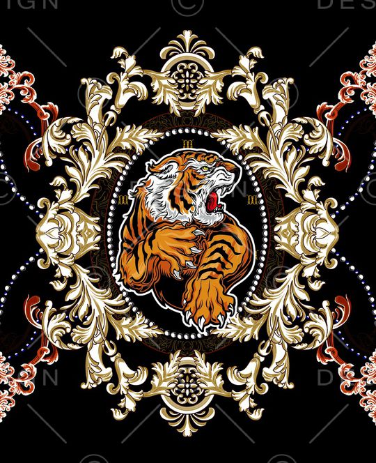 几何印花华亿平台图片