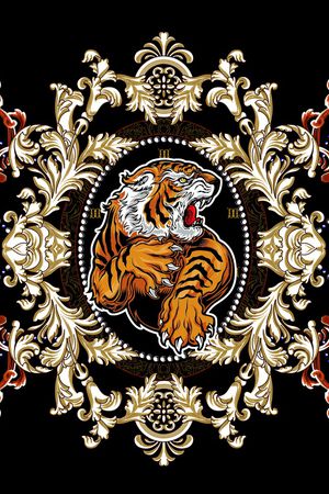 几何印花华亿平台图片