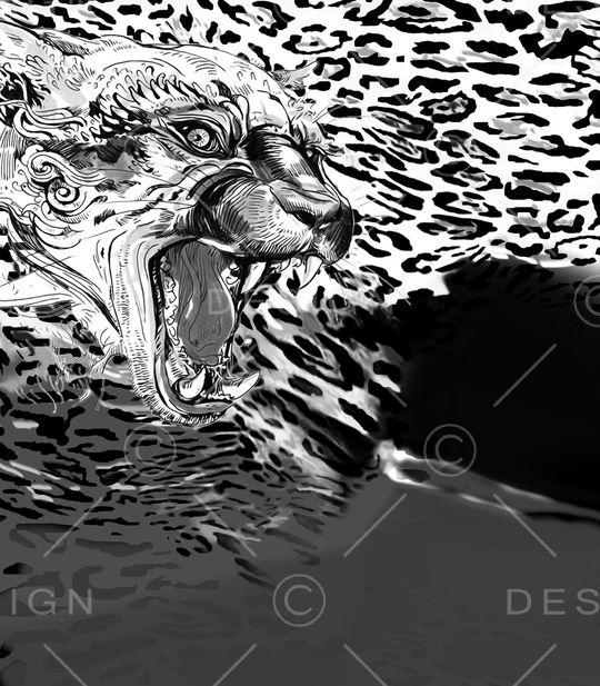 几何印花华亿平台图片