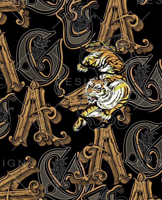 字母印花华亿平台图片