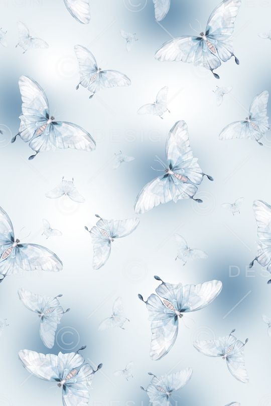 花卉蝴蝶印花华亿平台图片