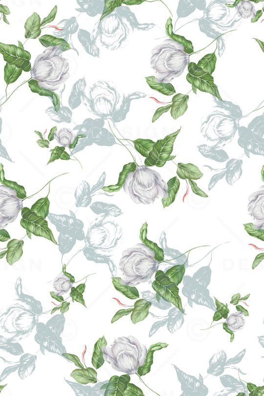 绿植树叶印花华亿平台图片